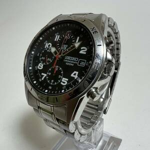 SEIKO セイコー クロノグラフ 7T92-0DX0 メンズ 腕時計 