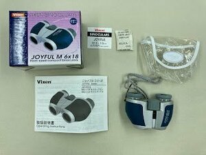 Vixen ビクセン 双眼鏡 ネイビーブルー JOYFUL M 6x18 P1014
