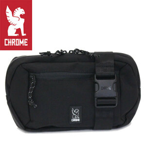 CHROME (クローム クロム) BG288 ZIPTOP WAISTPACK ジップトップ ウエストパック ボディバッグ BLACK CH263