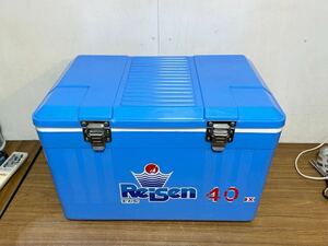 REISEN 40DXクーラーボックス 40L 大き目クーラーボックス (2Lのペットボトル6本が余裕で収納できます) 保冷 キャンプ アウトドア 