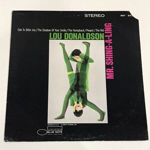 LORD FINESSEネタVAN GELDER刻印入り LOU DONALDSON / MR.SHING-A-LING on BLUE NOTE RECORDS BLUE MITCHELL, JIMMY PONDER, LONNIE SMITH