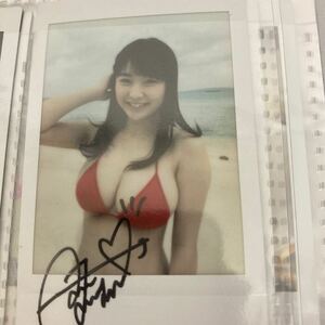 藤井澪　サイン入りチェキ3