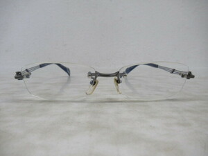 ◆S301.Charmant シャルマン LineArt XL 1025 GR Titan 日本製 眼鏡 メガネ 度入り/中古