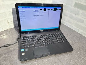 【ジャンク品】管1Z145 TOSHIBA dynabook Satellite L850series T552/58GB core i7-3630QM Bios起動OK HDD無し、メモリー2GB、バッテリー無