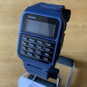 【新品・箱なし】カシオ CASIO データバンク カリキュレーター メンズ 腕時計 CA-53WF-2B ネイビー