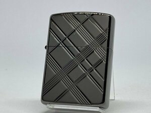 送料無料 ZIPPO[ジッポー]100個限定 アーマー 両面加工 162ラインカット エックス LTD BK 1201S873