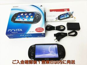 【1円】PSVITA 本体 セット ブラック 3G/Wi-Fi PCH-1100 SONY Playstation Vita 動作確認済 J04-620rm/F3