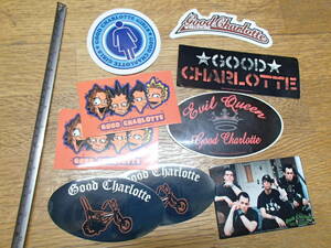 *AKMS* GOOD CHARLOTTE グッド シャーロット シール ステッカー　セット PUNK ROCK WARPED TOUR ワープドツアー FUJI パンク フジロック