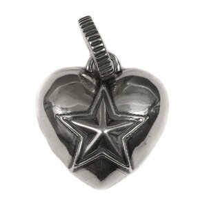 CODY SANDERSON コディサンダーソン ハート&スター ペンダントトップ Heart & Sheriff Star シルバー アクセサリー ジュエリー ブランド