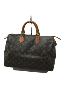 LOUIS VUITTON◆スピーディ35_モノグラム_BRW/PVC/BRW/M41524