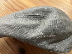 Borsalino ハンチング 帽子 Mサイズ 58.5センチ 高級 日本製 ボルサリーノ 内メッシュ 中央帽子 アジャスター調節