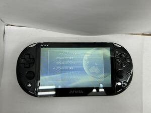 SONY PlayStation VITA PSVITA Wi-Fiモデル PCH-2000 ブラック ジャンク品