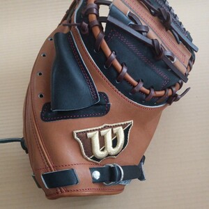 送料無料 タグ付き未使用 ソフトボール用グローブ 捕手用ミット WBW101268 SWW3SZ サイズL Wilson キャッチャーミット 右投用 右投げ用 