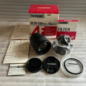 動作未確認 TAMRON タムロン AF 28-200mm F/3.8-5.6 LD ASPHERICAL IF 箱付