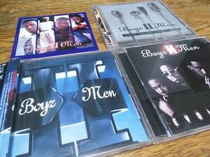 ☆BOYZ II MEN ３枚アルバムセット「II」「EVOLUTION」「NATHAN MICHAEL SHAWN WANYA」特典ステッカー付