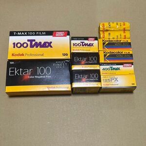 コダック　フィルムセットkodak profesional TRI-X400 400TX、100TMAX、Ektar 100、125PXなど　期限切れ　未使用未開封