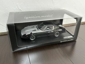 イグニッション　モデル 【ignition model】 1/18 Nissan Fairlady Z (S130) Black/Silver