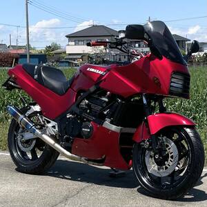 GPZ400R 実動 書類付き ZX400D カスタム FCR 昭和62年 絶版 旧車 カワサキ 検）GPZ FX GSX FZR ZXR NS CB CBX CBR VFR RVF FW ZX-4 カタナ