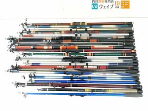 シマノ ホリデースピンHG 20-390・ダイワ PM ロングビーム 20-400T 等 投げ竿 ジャンク品