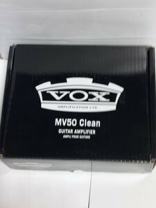 ☆新品未開封品◆VOX MV50 Clean/ヴォックス/ギターアンプ/黒/ブラック☆都内より、即日発送可能☆送料無料