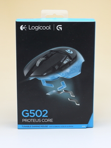 【中古】Logicool G502 PROTEUS CORE Tunable Gaming Mouse 本体破損あり ホイール摩耗 2015年購入品