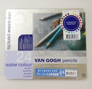 未使用 未開封 ヴァン ゴッホ 水彩色鉛筆 24色セット T9774-0024 ターレンス 送料185円～