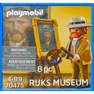 即決！新品 PLAYMOBIL 70475 アムステルダム国立美術館限定 フィンセント・ファン・ゴッホ プレイモービル Vincent Willem van Gogh
