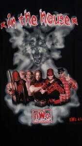 Tシャツ nwo ウルフパック　WCW 　ケビン ナッシュ　スティング　レックスルガー　ランディサベージ　コナン　プロレス　WWF WWE ECW