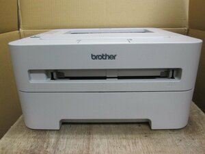 ◎中古レーザープリンタ　ブラザー【Brother HL-2130】トナー/ドラムなし◎2208221