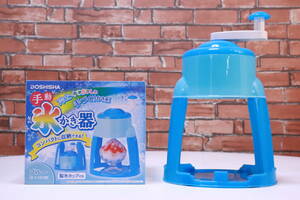 美品! 手動氷かき器 DOSHISHA IS-T-1578B■(F0768)