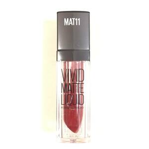 新品 ◆MAYBELLINE (メイベリン) ビビッドマットリキッド MAT11 (口紅)◆