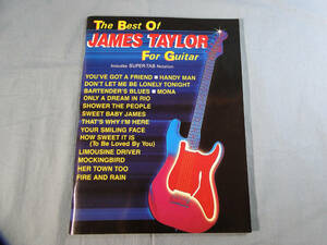 o) ギタースコア　The Best of James Taylor ベスト・オブ・ジェームス・テイラー[1]4396