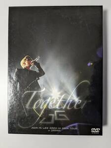 【未再生品】イ・ジュンギ 2014-15 ASIA TOUR TOGETHER in JAPAN DVD-BOX（D120）
