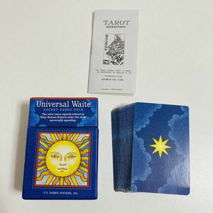 【中古品】ユニバーサルウェイト ポケットタロット Universal Waite Pocket Tarot Deck タロットカード 希少 レア