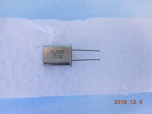 SDK クリスタル水晶振動子　6．000MHz 20個入り #5