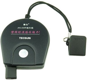 TECSUN AN-05 短波/FM ラジオ用 高性能外付リールアンテナ 外部接続 室内受信増強 5M！送料無料！
