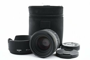 Sigma 30mm F/1.4 EX DC Pentax Kマウント [美品] レンズフード ソフトケース付き