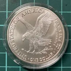 アメリカ 2024年 イーグル・ウオーキング リバティ　1オンス銀貨　参考品