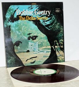 洋楽◆ボビー・ジェントリー - 悲しい夢 赤盤プロモ◆PROMO RED WAX◆Bobbie Gentry - THE DELTA SWEETE★ロカビリー COUNTRY BLUES