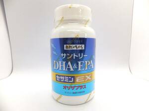 未開封 サントリー DHA&EPA セサミン EX オリザプラス 240粒 2024年11月迄