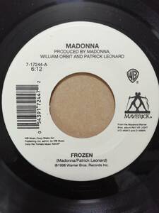 【米オリジナル7”】Madonna Frozen マドンナ　フローズン