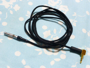 AKG K812 K872 用ケーブル 8N-ofc 芯線抜き出し 四芯構造 3.5mm3極 ステレオミニ 130cm P-3.5GL iPod iPhone スマホ 等へ