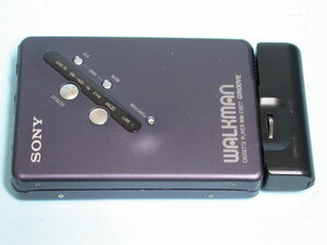 SONY ウォークマンWM-EX677（その8）濃紫 ベルト交換整備調整済み 動作快調 音質優秀