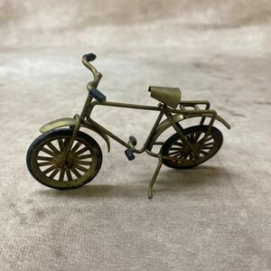 昭和レトロ 自転車 模型 置物 オブジェ コレクション 飾り 当時物 インテリア 雑貨 高さ約5.5cm