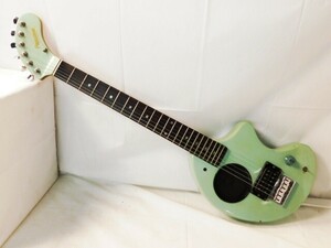 A275★FERNANDES/ZO-3/エレキギター/ぞうさんギター/アンプ内蔵ギター/グリーン 緑色系/フェルナンデス/楽器/音楽★送料1200円～