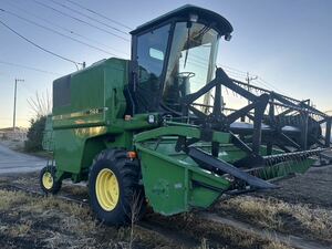 (栃木県 )ジョンディア（JOHN DEERE）1144コンバインです。