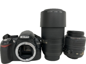 Nikon D3100 55-300mm 18-55mm ダブルズームキット 中古 訳あり S8770957