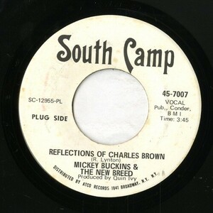 【7inch】試聴　MICKEY BUCKINS 　　(SOUTH CAMP 7007) REFLECTIONS OF CHARLES BROWN / BIG BOY PETE