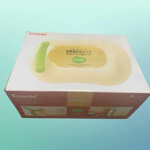 Combi　コンビ　ベビーレーベル　おまるでステップ　オレンジ 　トイレトレーニング　babylabel　ベビー用品　中古