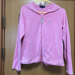 Polo by RALPH LAURENラルフローレンパーカー　レディース　160 袖チャック　ピンク